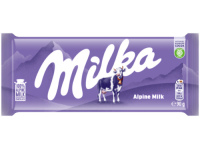 Pieninis šokoladas MILKA Alpių pieno, 90 g
