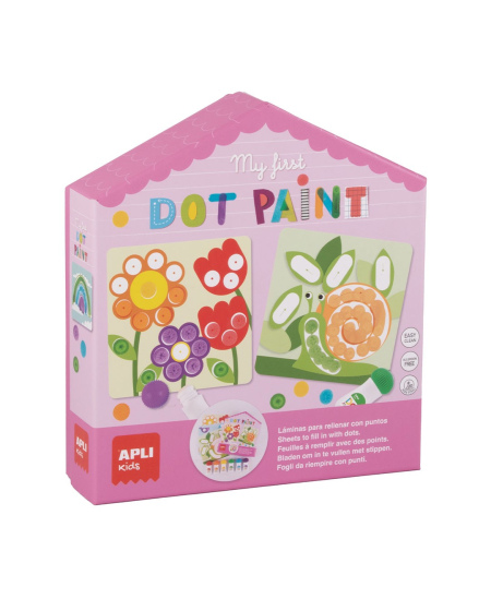 Kūrybinis rinkinys APLI „Mano pirmoji tapyba taškais"
