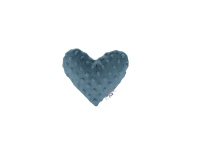 Bocioland vyšnių kauliukų pagalvėlė širdėlė mėlyna BOC0219