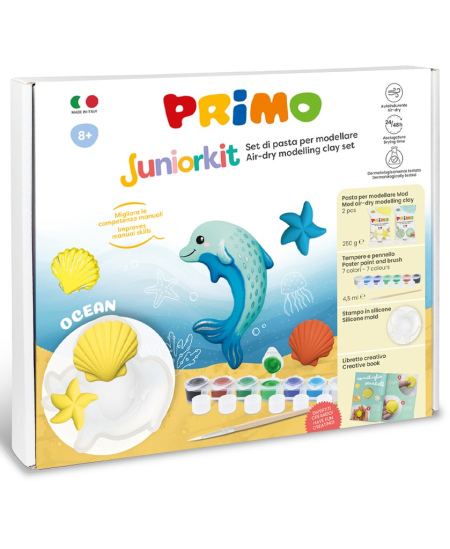 Kūrybinis molio lipdymo ir dekoravimo rinkinys PRIMO Ocean