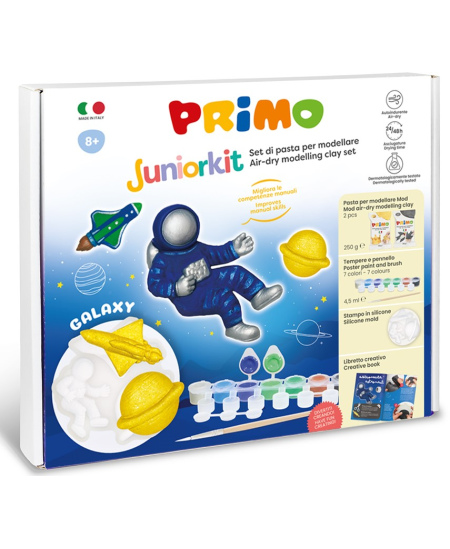 Kūrybinis molio lipdymo ir dekoravimo rinkinys PRIMO Galaxy