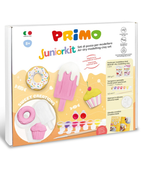 Kūrybinis molio lipdymo ir dekoravimo rinkinys PRIMO Sweet Creation