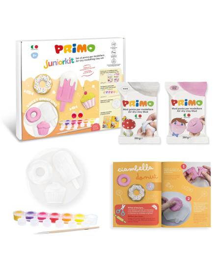 Kūrybinis molio lipdymo ir dekoravimo rinkinys PRIMO Sweet Creation