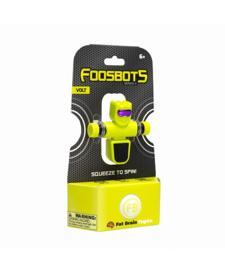 Naujos kartos stalo futbolininkai FatBrainToys „FOOSBOTS VOLT“