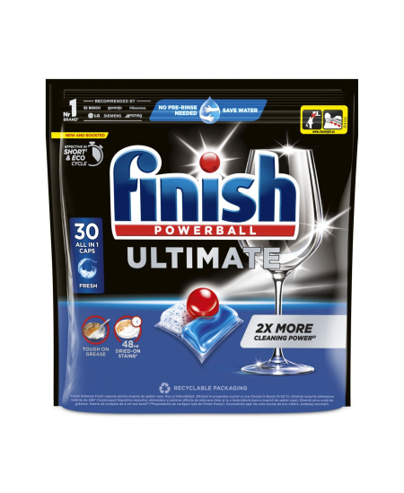 FINISH QUANTUM ULTIMATE indaplovių kapsulės, 30 vnt