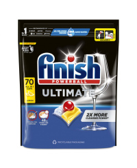 FINISH ULTIMATE LEMON indaplovių kapsulės, 70 vnt