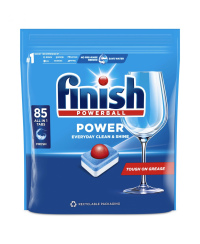 FINISH POWER ALL IN 1 REGULAR indaplovių tabletės, 85vnt