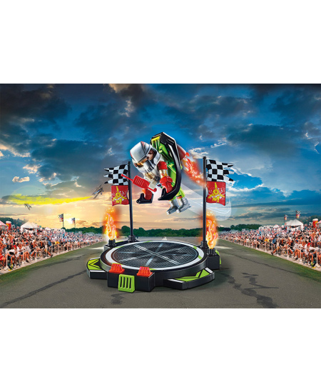 PLAYMOBIL Air Stunt Show "Kaskadininkas su reaktyvine skraidykle", 70836