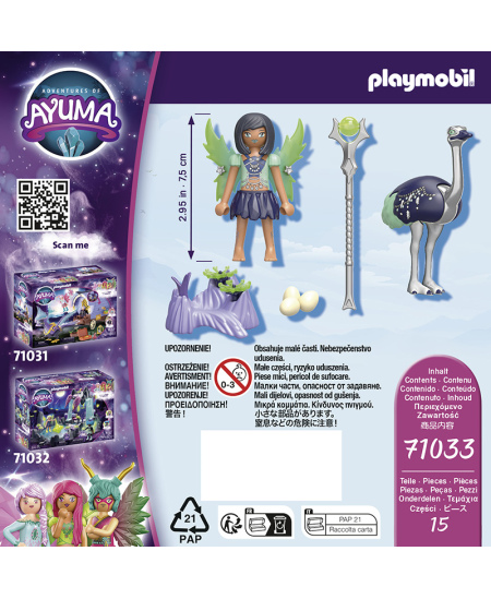 PLAYMOBIL Ayuma "Mėnulio fėja su paslaptingu gyvūnu", 71033