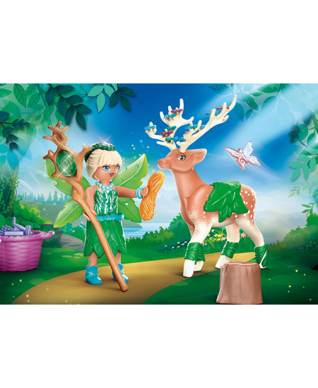 PLAYMOBIL Ayuma "Miško fėja su paslaptingu gyvūnu", 70806