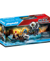 PLAYMOBIL City Action "Skraidantis policininkas su plėšiku valtyje", 70782