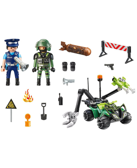 PLAYMOBIL City Action Starter Pack "Policijos mokymai", 70817