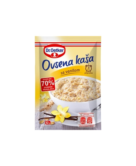 Avižinė košė DR.OETKER su vanile,  62g
