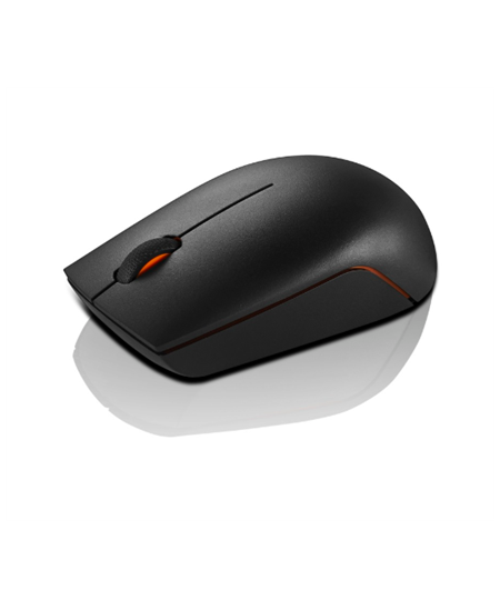 Lenovo | Wireless Compact Mouse | 300 | Optical Mouse | 2.4 GHz Wireless via Nano USB | Black | 1 year(s)