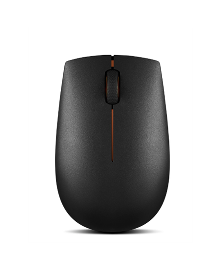 Lenovo | Wireless Compact Mouse | 300 | Optical Mouse | 2.4 GHz Wireless via Nano USB | Black | 1 year(s)