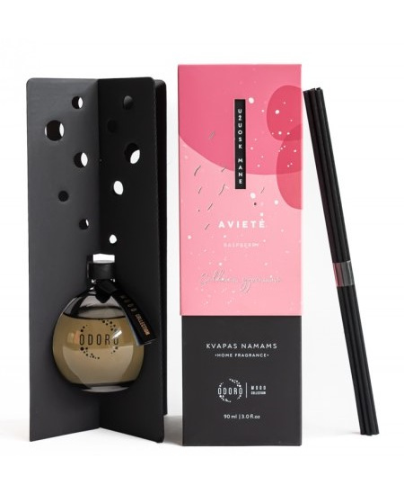 Namų kvapas su lazdelėmis ODORO, „Avietė", 90 ml