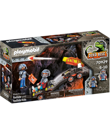 PLAYMOBIL Dino Rise "Raketa šachtoje", 70929