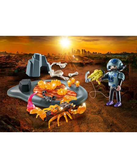 PLAYMOBIL Dino Rise Starter Pack "Ugninis skorpionas", 70909