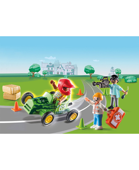 PLAYMOBIL Duck on Call "Greitoji pagalba lenktynininkui", 70919