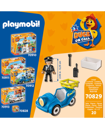 PLAYMOBIL Duck on Call "Policijos automobilis", 70829