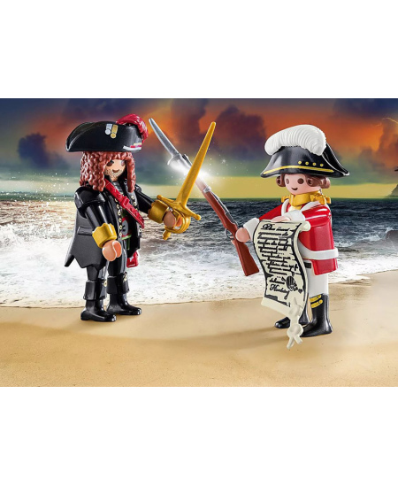 PLAYMOBIL Special Plus "Piratas ir Raudonšvarkis", 70273