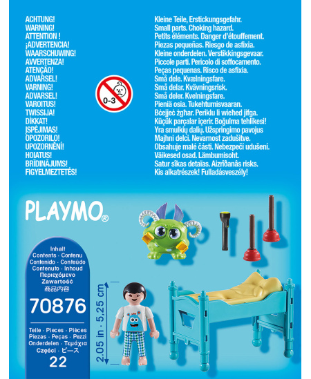 PLAYMOBIL Special Plus "Vaikas ir mažas monstras", 70876