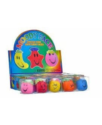 Antistresinė suspaudžiamas kamuoliukas Funny Faces