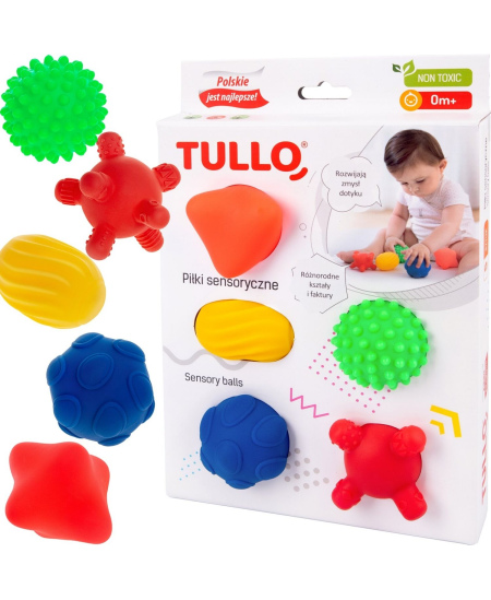 Lavinamieji kamuoliukai TULLO, 5 vnt.