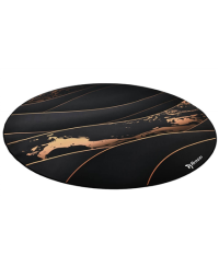 Arozzi Zona Round Floor Pad | Black/Gold