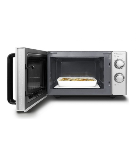 Caso Ecostyle Ceramic 03316 Free standing, Grill,  Intuitive control using rotary knobs, 700 W, Black/Silver, Defrost function