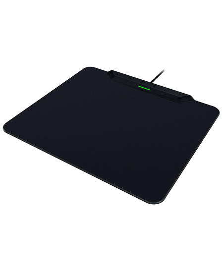 Razer | Wireless Charging Gaming Mouse Mat and Puck, Hard Edition | HyperFlux V2 Wireless Charging System | Gaming Mouse Mat | 3