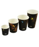 Vienkartiniai puodeliai „COFFEE“, popieriniai, 473 ml, D90 mm, 50 vnt.