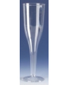 Taurės šampanui, vienkartinės, 100 ml, 5,1 x 17 cm, 10 vnt.