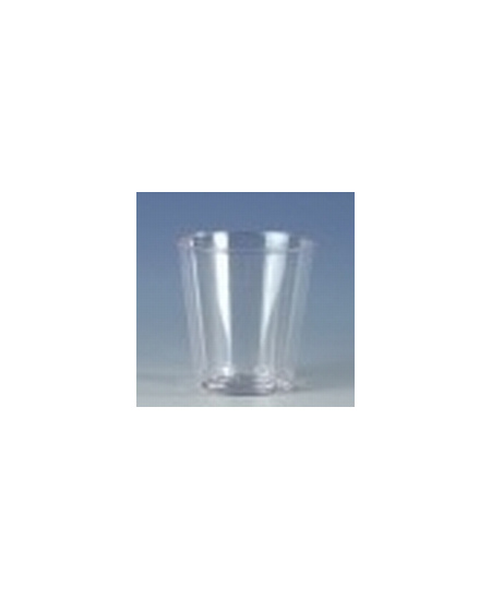 Stikliukai, vienkartiniai, 20 ml, 3,9 x 4,1 cm, 40 vnt., skaidrūs, PS