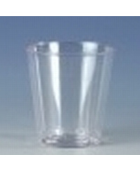 Stikliukai, vienkartiniai, 20 ml, 3,9 x 4,1 cm, 40 vnt., skaidrūs, PS