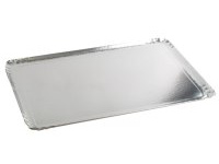 Vienkartiniai padėklai CATERING, sidabro sp., 28 x 19 cm, 25 vnt.