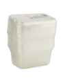 Indelis salotoms su dangteliu, stačiakamp., PP, 250 ml, 10,8x8x5,1 cm, 10 vnt.
