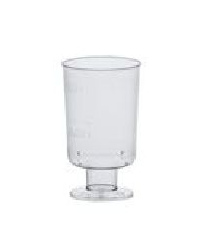 Taurelės, vienkartinės , ant kojelės, 40 ml, 20 vnt.