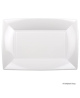 Vienkartinės lėkštės „NICE“, PP, baltos, 34,5x23 cm, 6 vnt