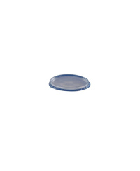 Vienkartinis dangtelis 50 ml padažo indeliui, PS,  skaidrus, D 71 mm, 100 vnt.