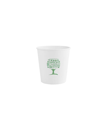 Vienkartiniai indeliai sriubai, VEGWARE, Green tree, popieriniai, 720 ml, D 115 mm, 25 vnt