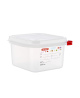 Gastro talpa „AIRTIGHT“ GN1/6, su dangčiu, PP, 1,7 l, H 10 cm, vnt