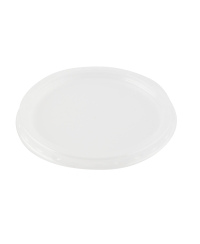 Vienkartinis dangtelis sriubos indeliui, skaidrus,  D 11,5 cm, 50 vnt.