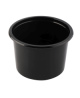 Vienkartinis indelis sriubai,  PP, juodas, 350 ml, 50 vnt.