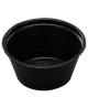 Vienkartinis indelis padažui , PP,  juodos sp., D 6,2 cm, H 2,7 cm, 60 ml, 250 vnt.