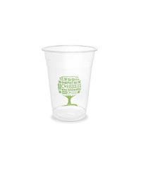 Vienkartinės stiklinės VEGWARE GreenTree, PLA, 480 ml, 50 vnt