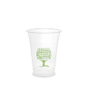 Vienkartinės stiklinės VEGWARE „GreenTree“, PLA, 480 ml, 50 vnt.