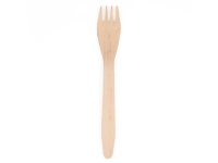 Vienkartinės šakutės, medinės, 10vnt