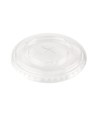 Dangtelis PET, lygus su kryžiuku, D 78 mm, 50 vnt.