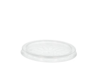 Dangteliai ''To Go'', vienkartiniai, polipropileniniai, permatomi, D 11,5 cm, 25 vnt.